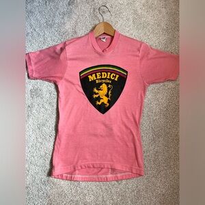 Vintage Pink Medici Cycling T-Shirt